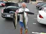 La Jolla bounty from 5-26-15. 3 yellow tail from the kayak on the same day is a personal best. 20.6, 19.75 and 19.25 lbs. Too much to try and take...