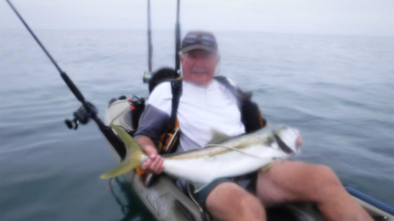My friend Bob with his first yellow in 4 years, 8-13-19