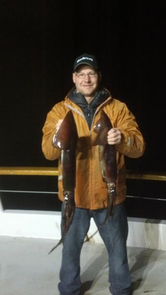 San Diego Giant Squid Fishing January 2013